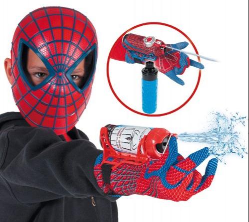 Jouets SpiderMan - Lanceur et gants, Cape et bandeau, Masque éclat